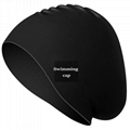 Swim Cap Fashion Waterproof Silicone Sports Adult Long Hair Unisex 6