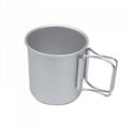 300ml Coffee Tea Beer Mug Teacup Outdoor Camping 