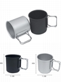 300ml Coffee Tea Beer Mug Teacup Outdoor Camping  14