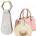 PU Braided Leather Magnetic Cap Clip Multifunctional Outdoor Sun Hat Holder