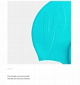New Professional Swimming Pool Adult Silicone Cap  19