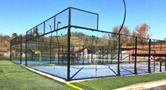 China Supplier Panoramic Padel Tennis Court with 2021 Model 