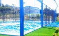  China Youngman Tempered Glass Panoramicas pista de padel Installation 