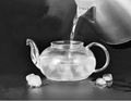 Cheap Heat Resistant Clear Glass Handmade Teapot With Tea Strainer And Glass Lid