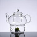 Glass Teapot with Warmer 1