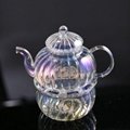 Shining Effect Glass Teapot