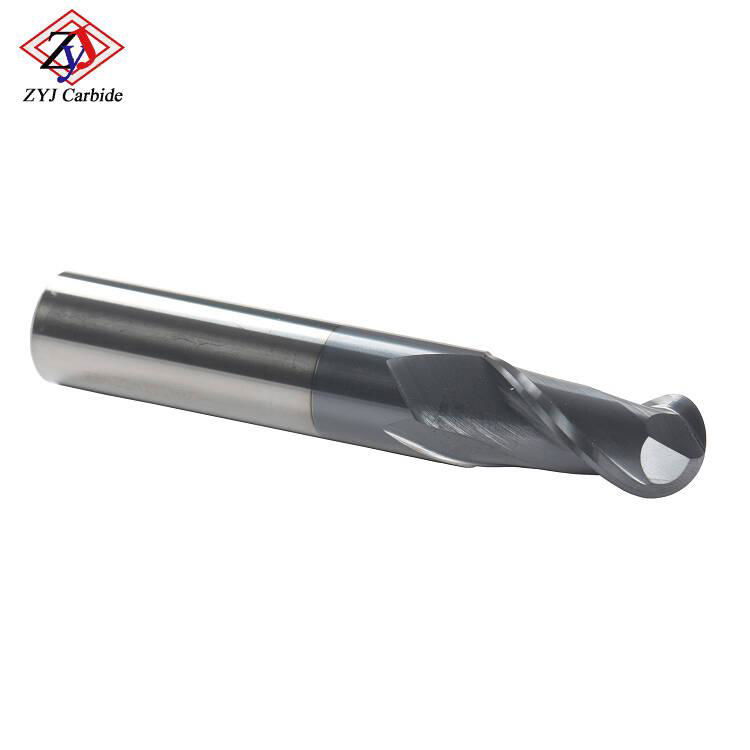 Square and Ball Nose Solid Carbide End Mills for HRC55 2