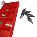 Solid Wood Turning Carbide Inserts for Tipped Jointer Knives