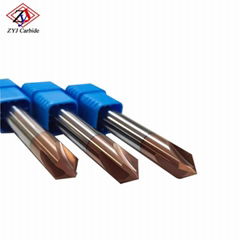 3 Flutes Solid Tungsten Carbide Chamfering Milling Cutter 3 Flutes Solid Tungste