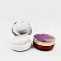 empty plastic loose powder palette case bottle jar cosmetics containers box with