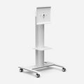 WH3365 Floor TV Cart with Mount Swivel 1