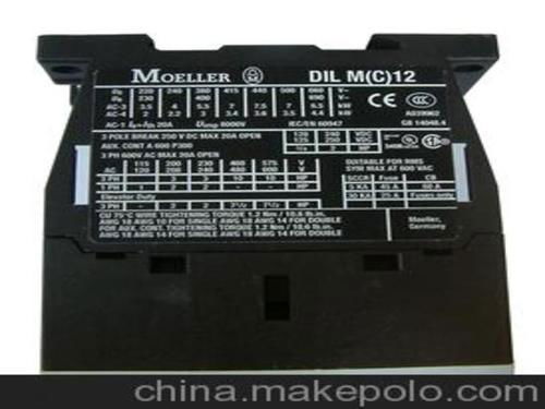 金钟穆勒接触器 DIL00AMC(220-230V50HZ) 3