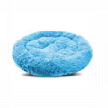 Round Soft Comfort Luxury Plush Dog Cat Pet Beds Luxury Pet Bed For Dog