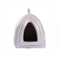 Pet Cave Bed For Pets Warm Soft Luxury