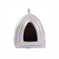 Pet Cave Bed For Pets Warm Soft Luxury Pet Beds Cat House Indoor Bed Cave