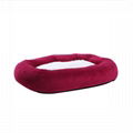 Winter warming deep sleep and sweet night corduroy pet bed soft dog and cat bed