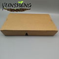 Brown Cardboard Kraft Paper Food Boxes with Dividers 2