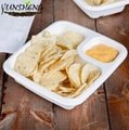 Compostable Sugarcane Bagasse Pulp Paper Trays for Party 3