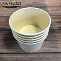 Customized Disposable Kraft Cardboard Paper Bowls with Lid 4