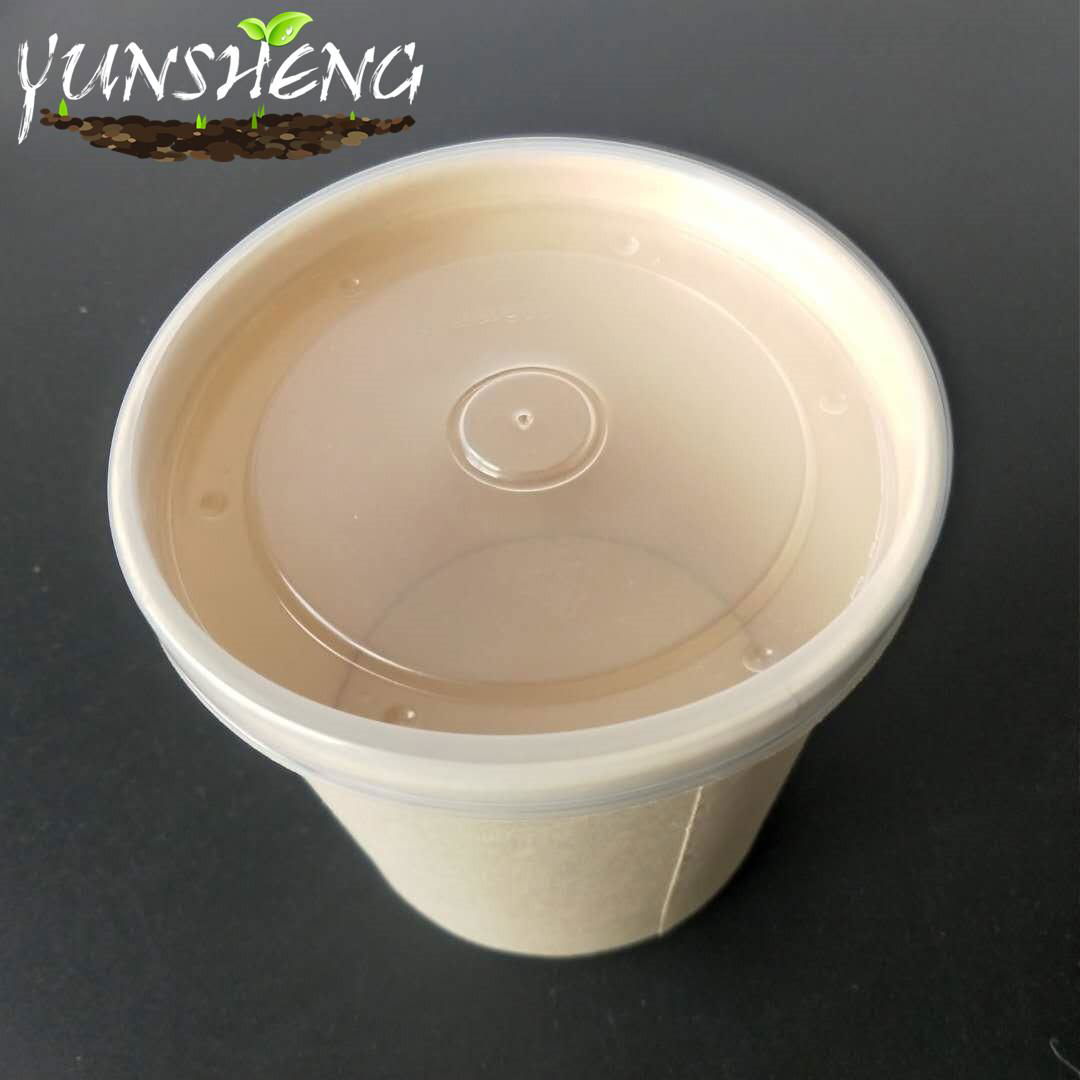 Customized Compostable Disposable Kraft Paper Beverage Cup 5