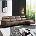 Top grain leather sofa set  3