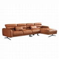 Italy style leather sofa set