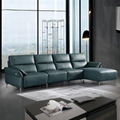 L shape recliner sofa 2