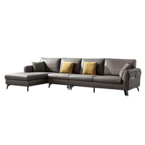 Minimalism  leather corner sofa  