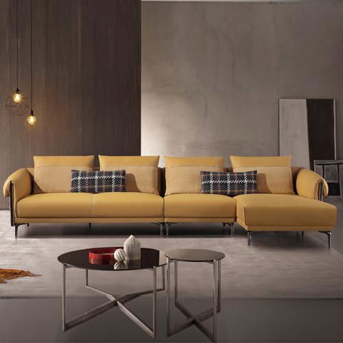 genuine leather sofa   2