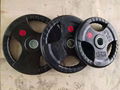 Rubber coated barbell plates 2