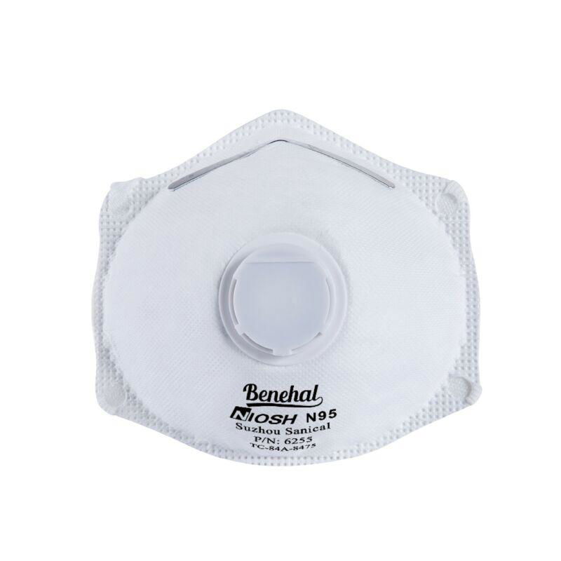 Exhalation Valve N95 Particulate Respirator (Wider Edge)