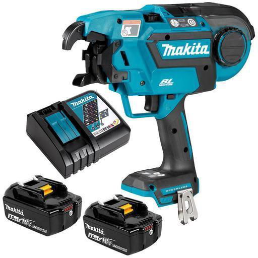 Makita DTR180RFE 18V 3.0Ah Li-ion Cordless Brushless Rebar Tying Tool Combo Kit