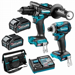 Makitas DK0114G201 40V Max Li-ion XGT Cordless Brushless 2pce Combo Kit