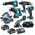 Makitas DK0115G601 40V Max Li-ion XGT Cordless Brushless 6pce Combo Kit 1