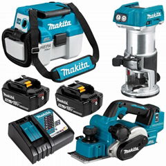 Makitas DLX3135TX2 18V 5.0Ah Li-ion Cordless Brushless 3pce Combo Kit