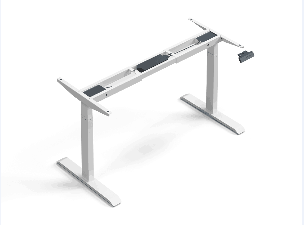 Dual motor height adjustable sit standing desk  2