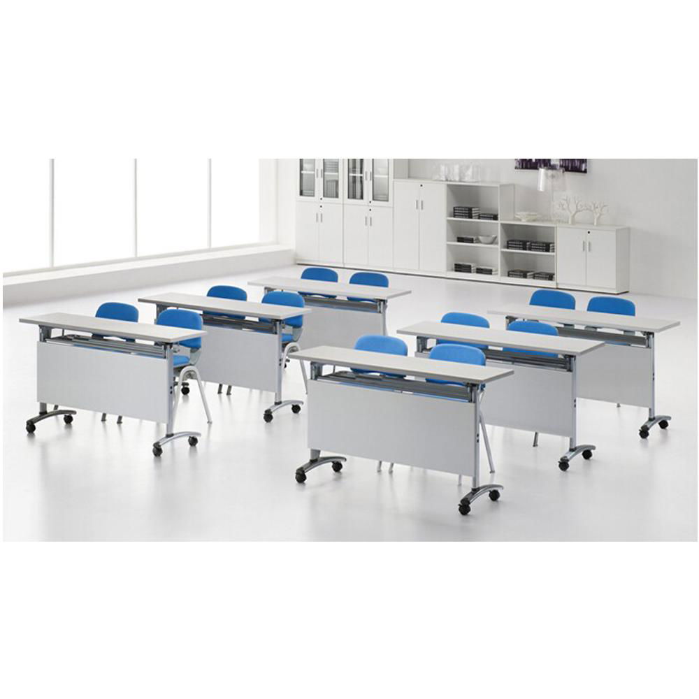 Office Furniture Folding Training Table Rectangular Office Desk 5