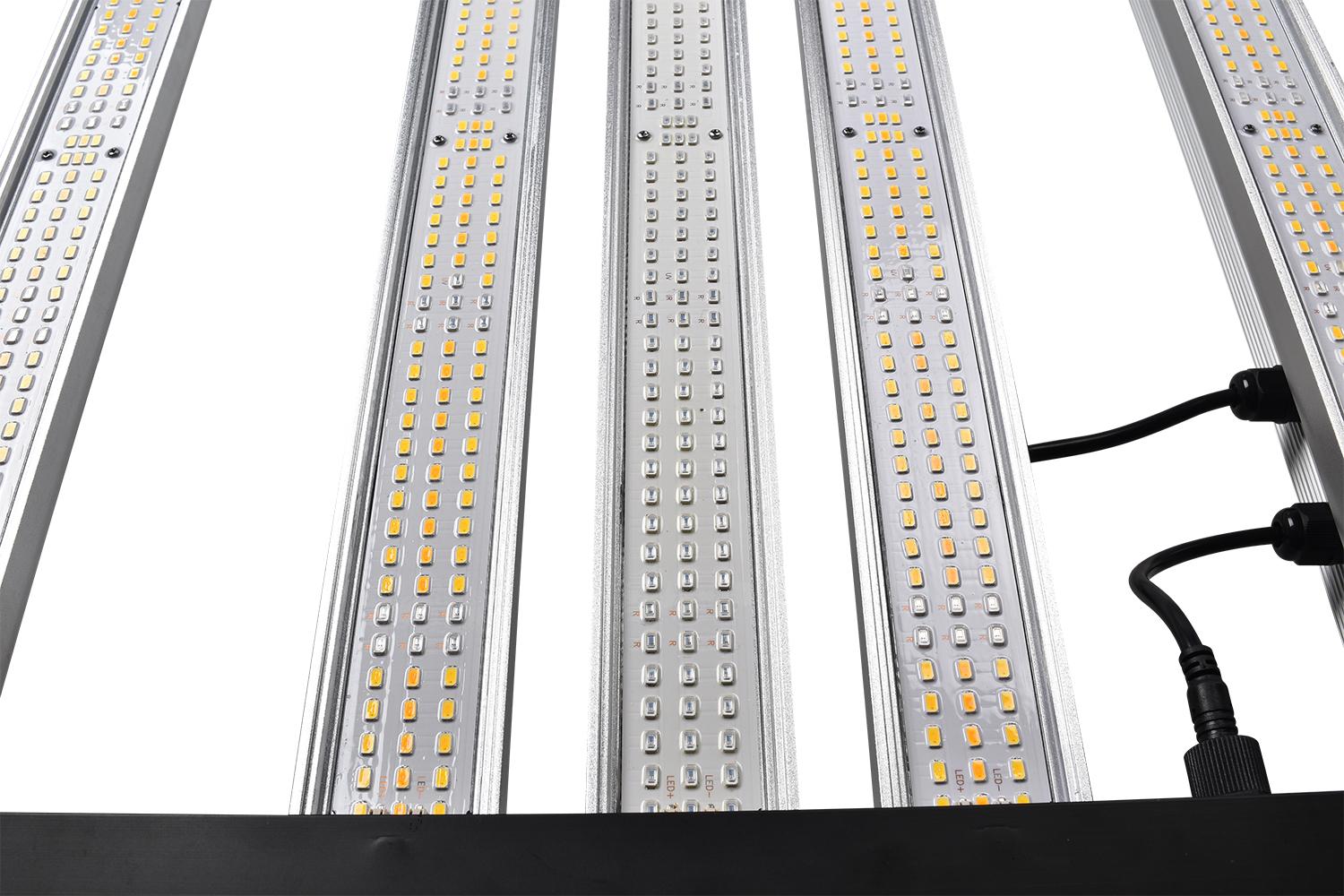 Greenhouse 740w dimmable uv ir best led grow light bar horticulture