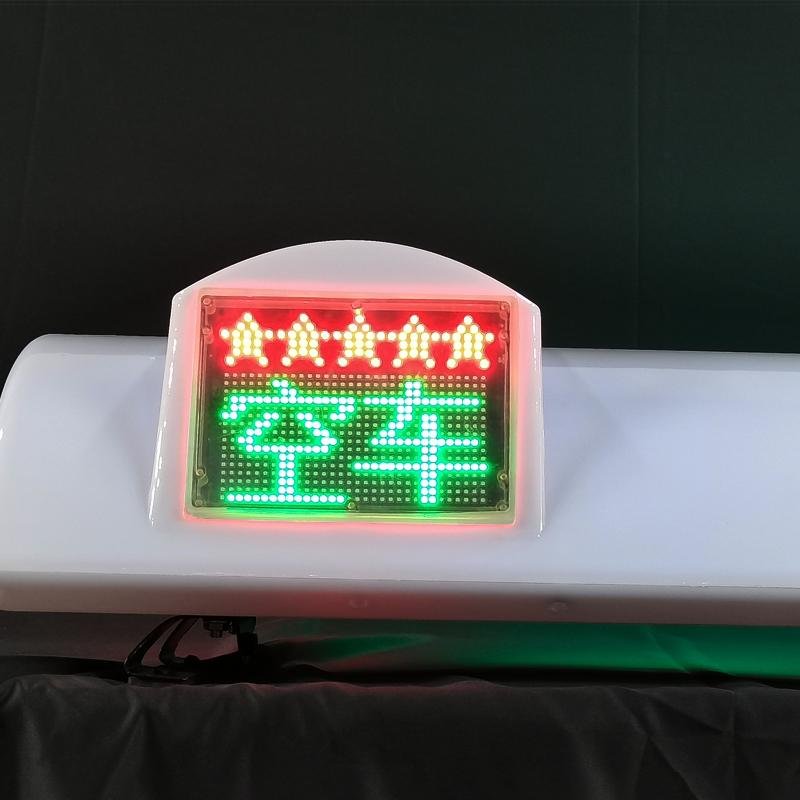出租车LED电子屏广告屏定位  3