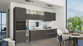 GREY KITCHEN CABINET