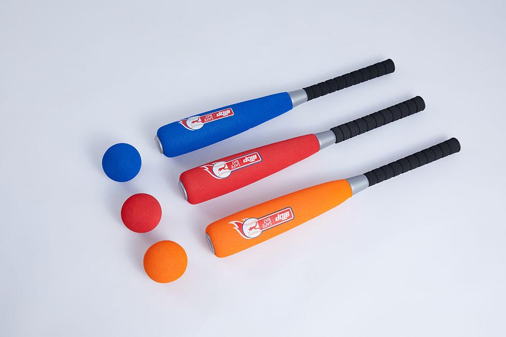 Foam baseball bat set