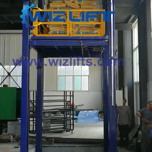 WIZ Hydraulic Cargo Lift with Safety Enclosure 5