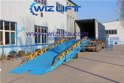 Container loading ramp  Mobile dock ramp