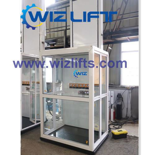 WIZ Hydraulic Vertical Platform Lift with Cabin 2