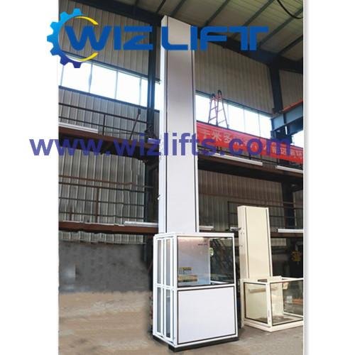 WIZ Hydraulic Vertical Platform Lift with Cabin 4