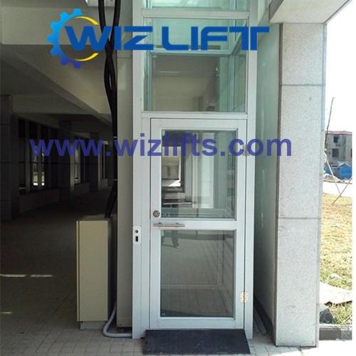 WIZ Hydraulic Vertical Platform Lift with Cabin 5