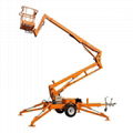 Trailer boom lift