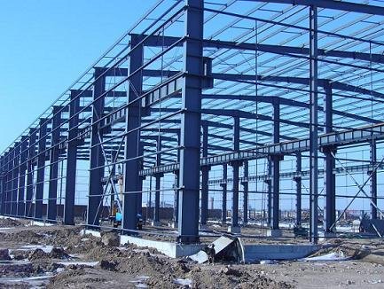 Galvanized Steel Structure Warehouse large span workshop prefabricated building  3