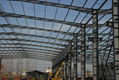 low price Industrial Building workshop large span galvanized Steel Structure spa 1