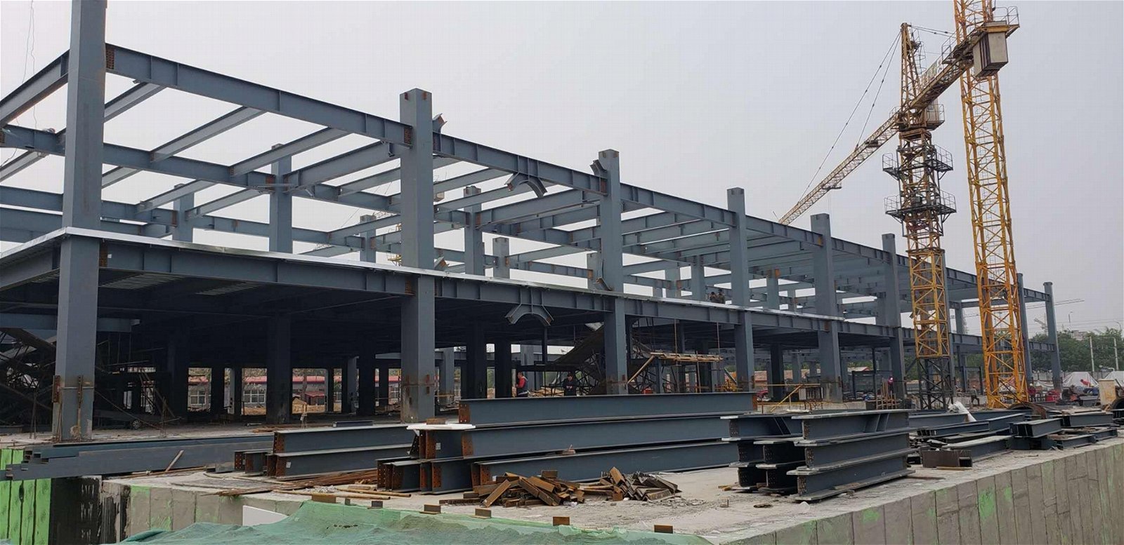Metal Frame Prefabricated Apartment Permanent Building Light Steel Structure H b 5